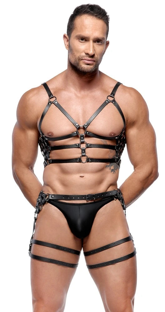 Zado - Herrn Harness-Set aus Leder