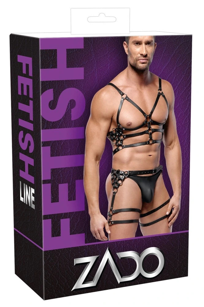 Zado - Herrn Harness-Set aus Leder