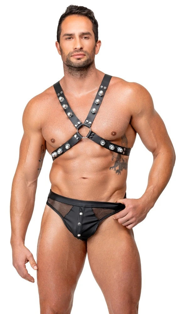ZADO - X-Brustharness aus Leder