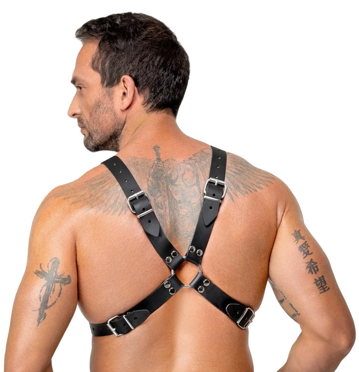 ZADO - X-Brustharness aus Leder