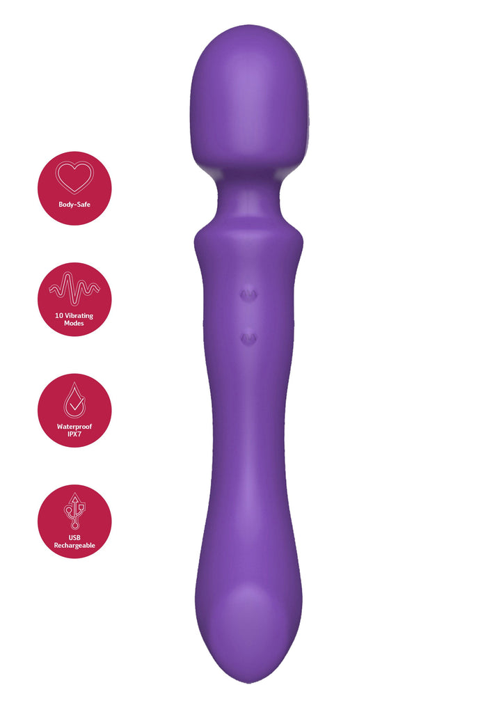 She.E.O. Dual-Sided Massaging Vibrating Wand 5