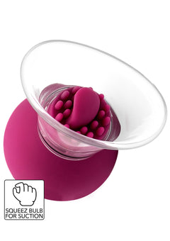 She.E.O. Vibrating & Rotating Nipple & Clitoral Pump – 3-in-1