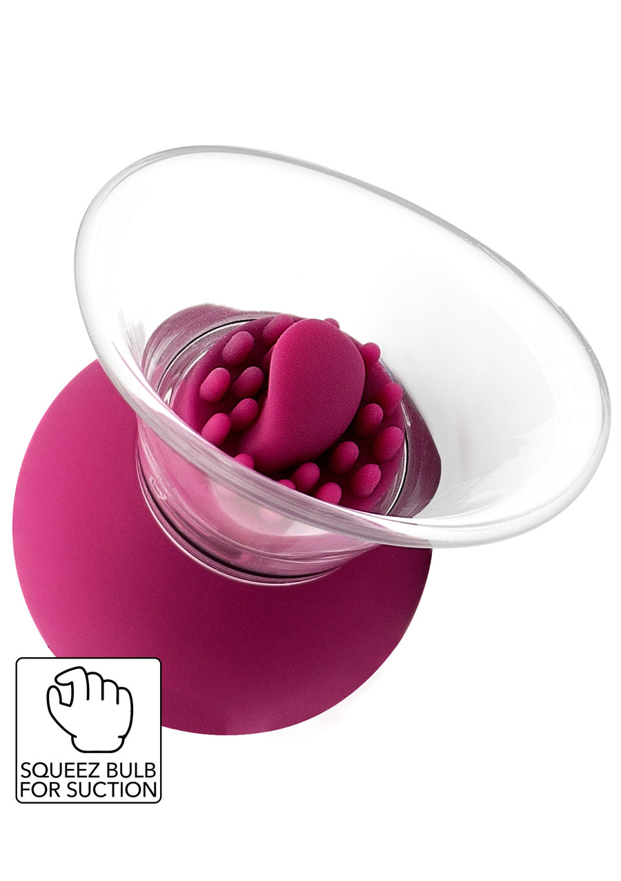 She.E.O. Vibrating & Rotating Nipple & Clitoral Pump – 3-in-1