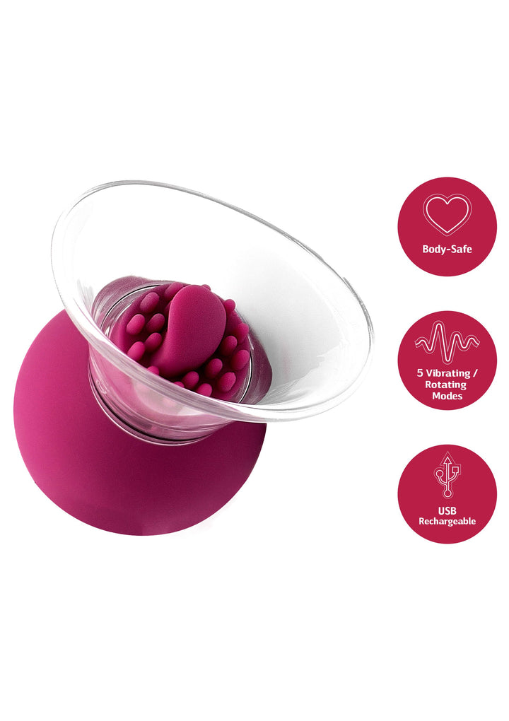 She.E.O. Vibrating & Rotating Nipple & Clitoral Pump 5