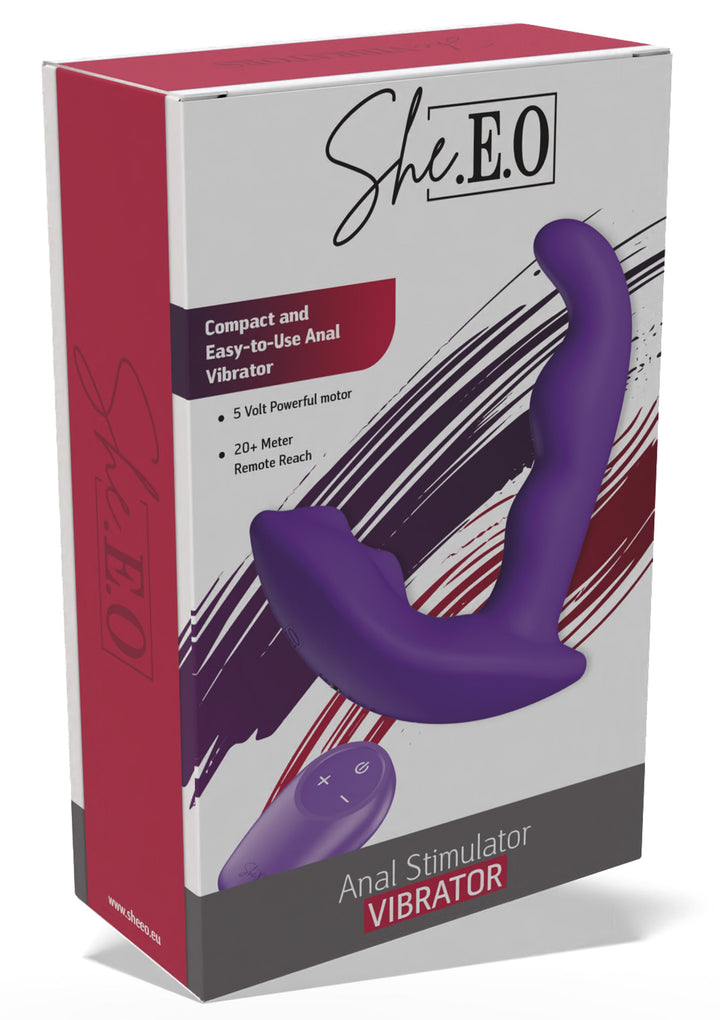 She.E.O. Anal Stimulator Vibrator 3