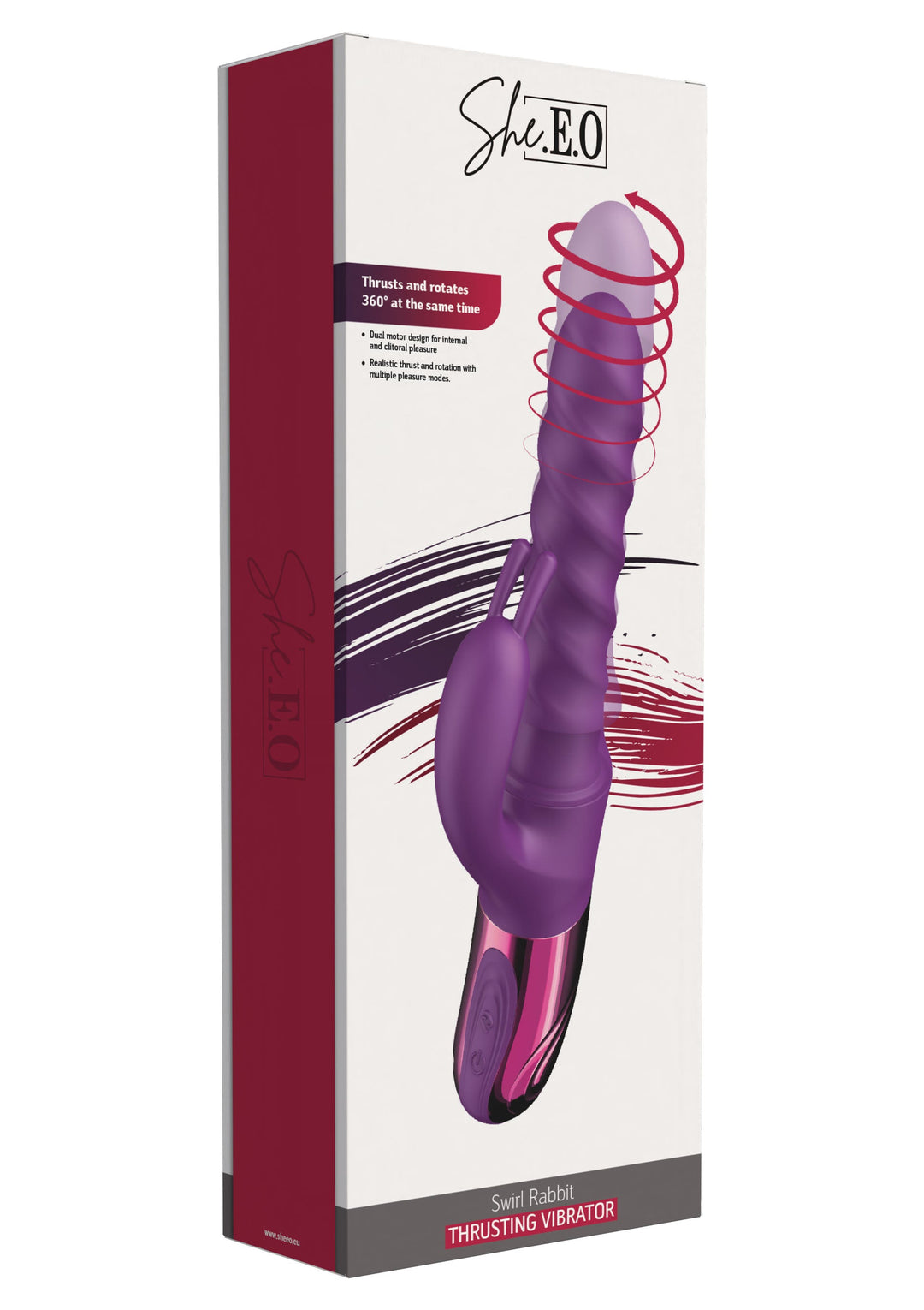 She.E.O. Swirl Rabbit Vibrator 3