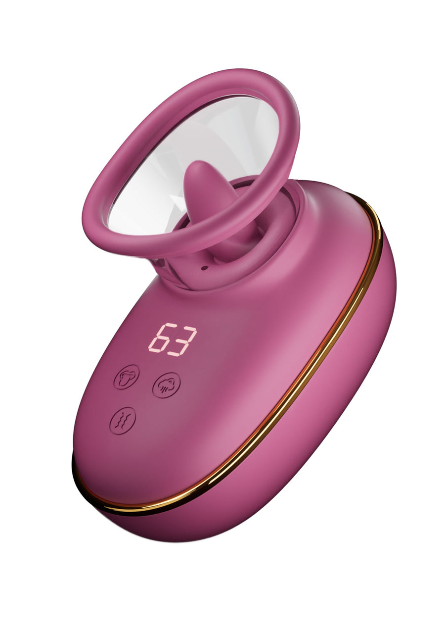 She.E.O. Licking Clitoral Automatic Pump – Saugen, Lecken & Vibrieren gleichzeitig