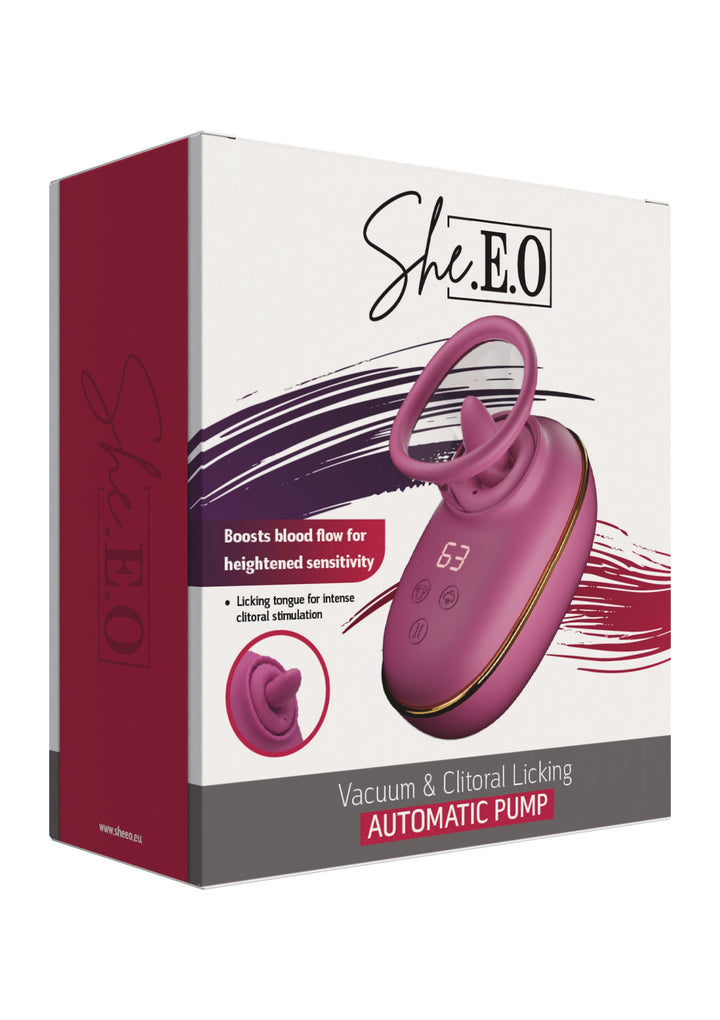 She.E.O. Licking Clitoral Automatic Pump 3