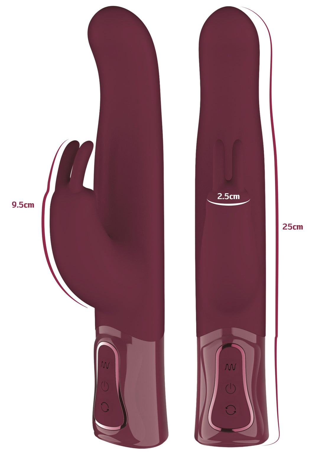 She.E.O. Rotating & Vibrating Thick Rabbit Vibrator 7