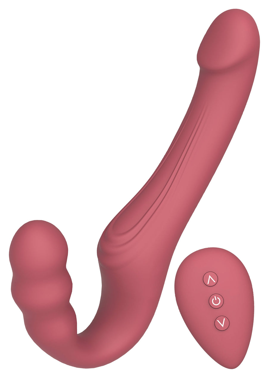 She.E.O. Strapless Strap-On Vibrator – Dual-Motor für beide gleichzeitig