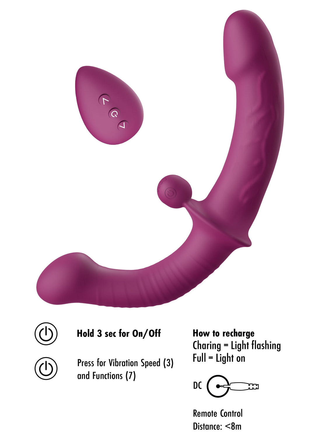 She.E.O. Dual-Sided G-Spot Vibrator 8