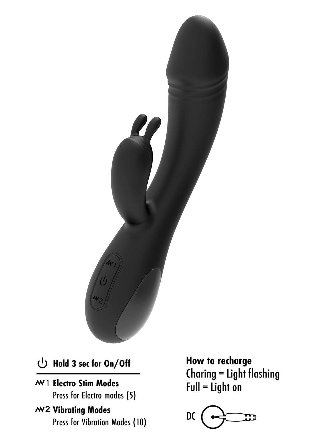 She.E.O. E-Stim Rabbit Vibrator 7