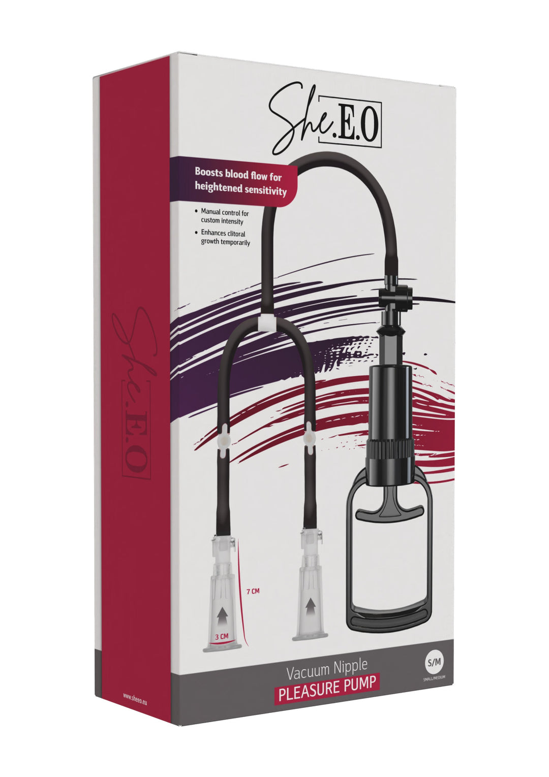 She.E.O. Vacuum Nipple Pleasure Pump S/M 3