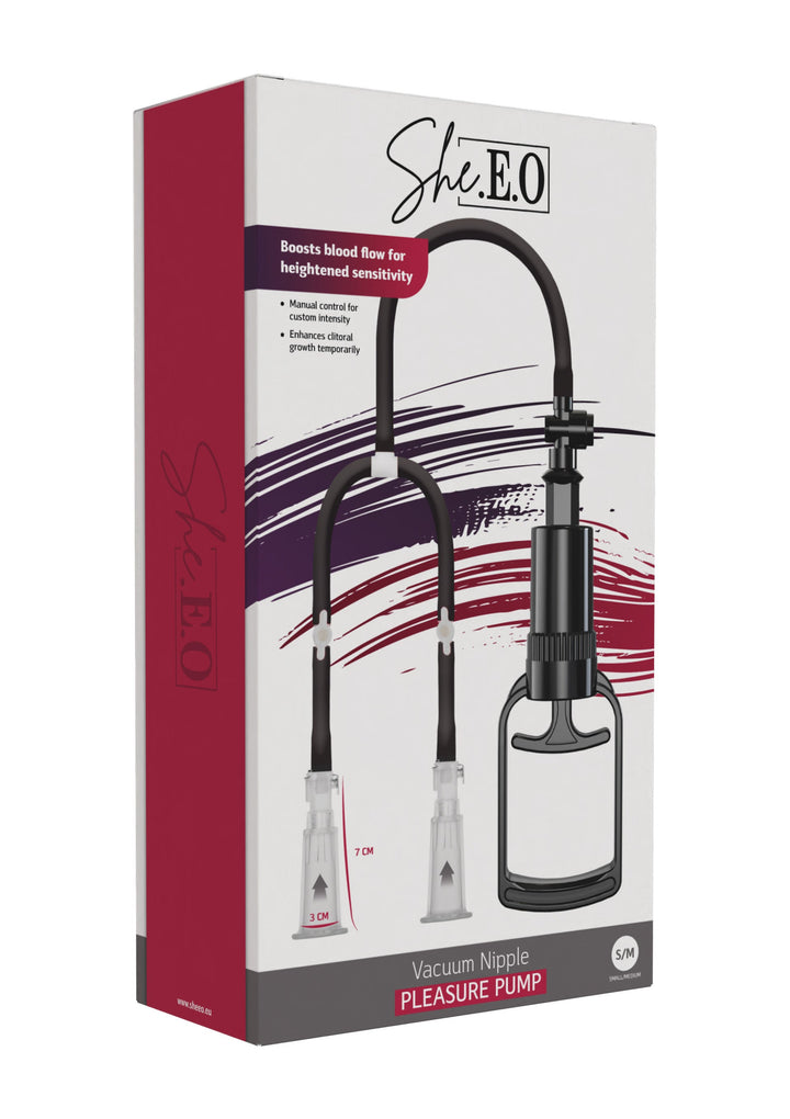 She.E.O. Vacuum Nipple Pleasure Pump S/M 3