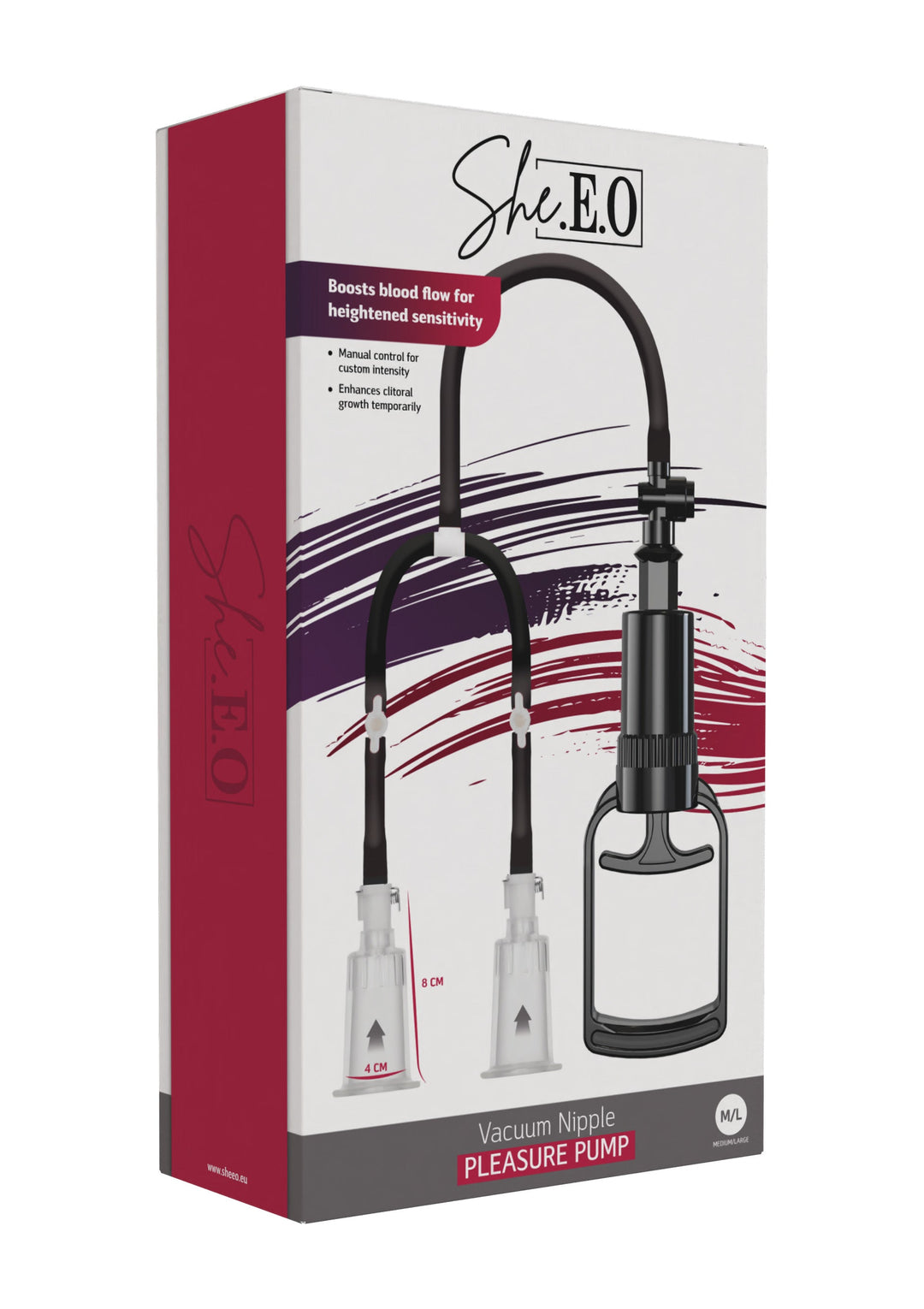 She.E.O. Vacuum Nipple Pleasure Pump M/L 3