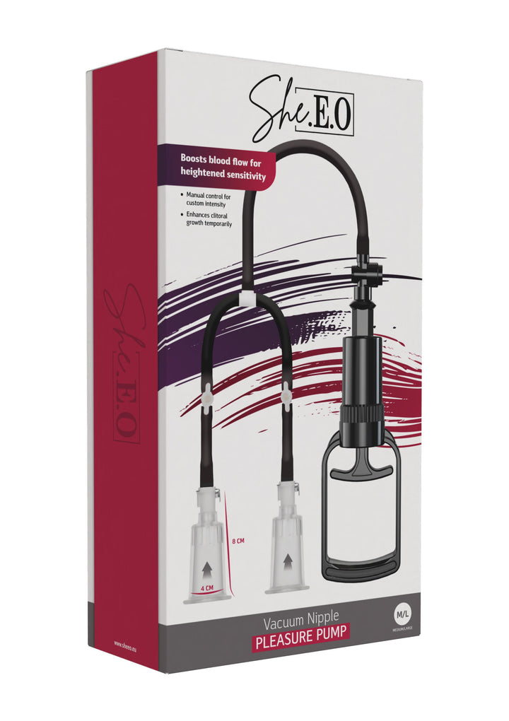 She.E.O. Vacuum Nipple Pleasure Pump M/L 3