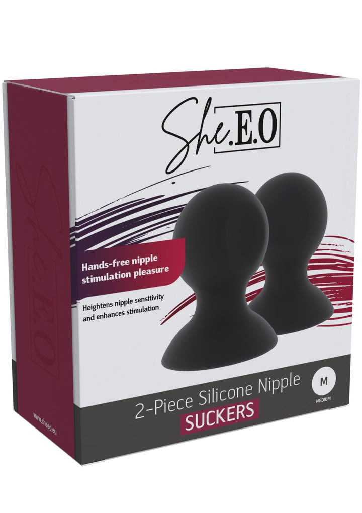 She.E.O. Silicone Nipple Suckers M
