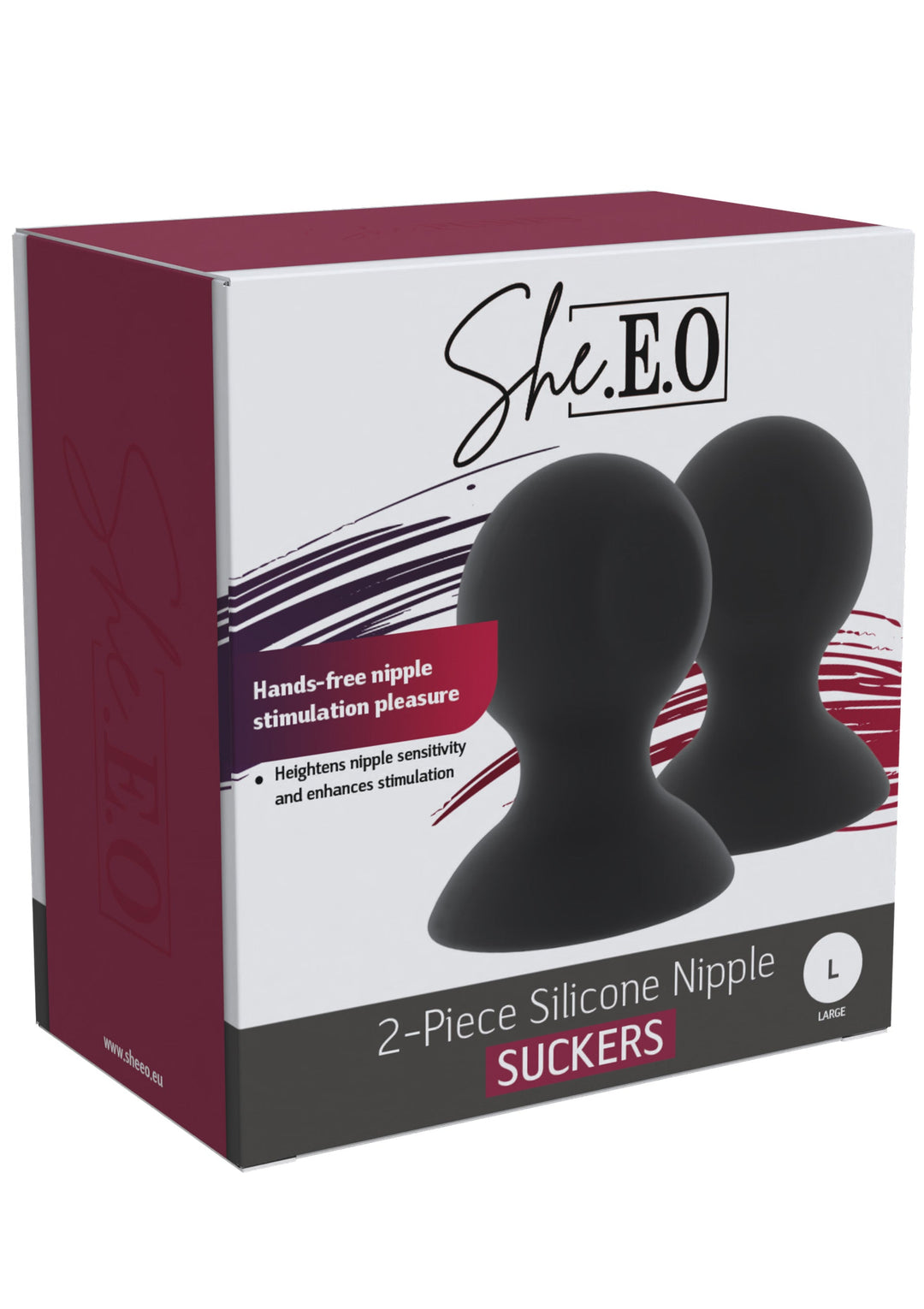 She.E.O. Silicone Nipple Suckers L