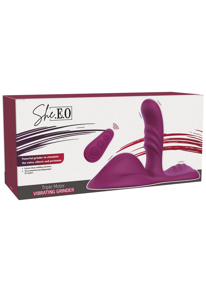 She.E.O. Triple Motor Vibrating Grinder 2