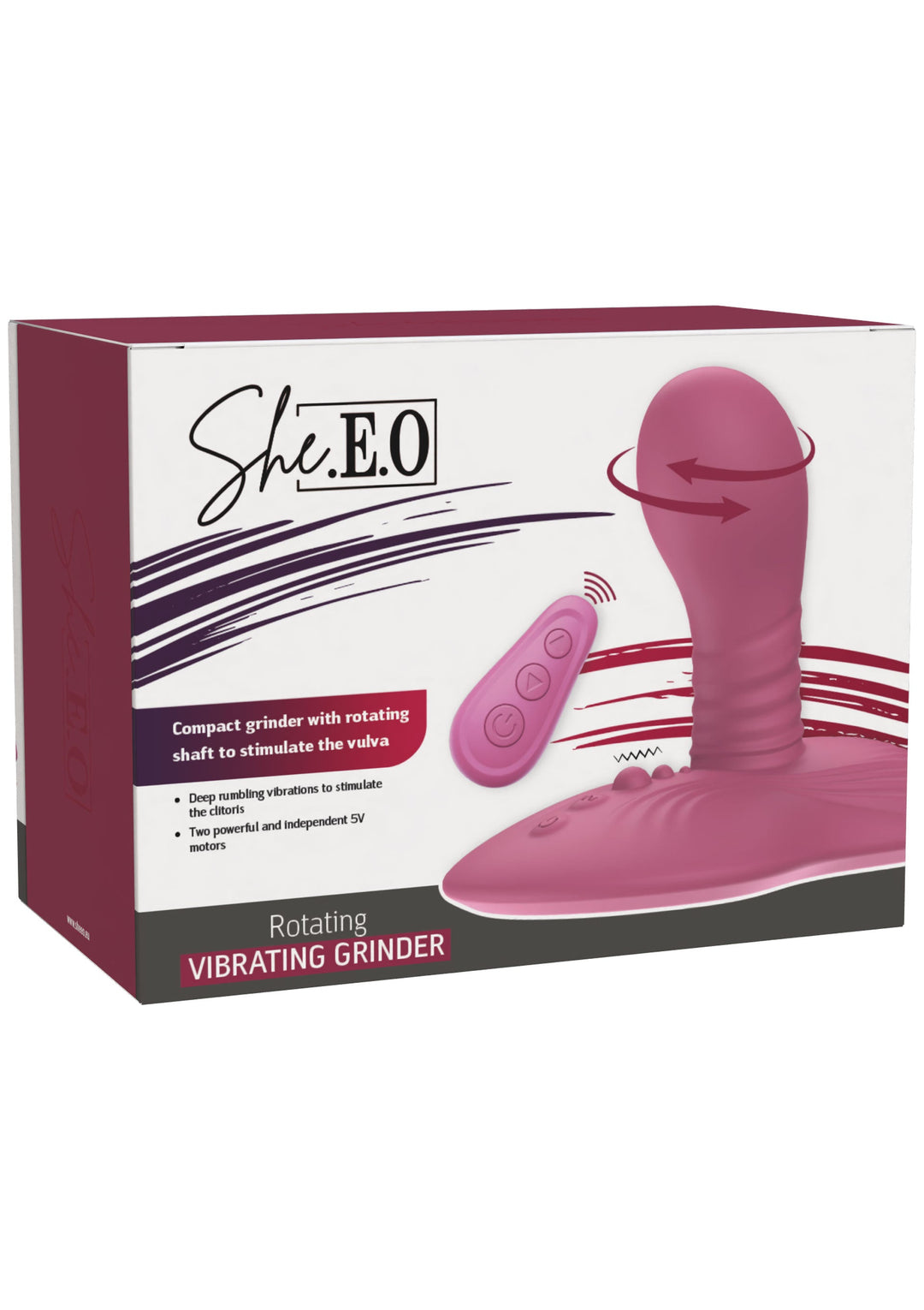 She.E.O. Rotating Vibrating Grinder 2