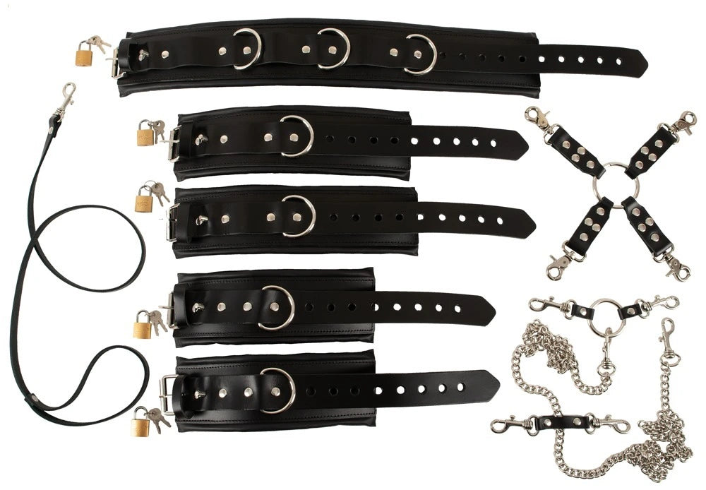 ZADO - Fessel-Set aus Leder