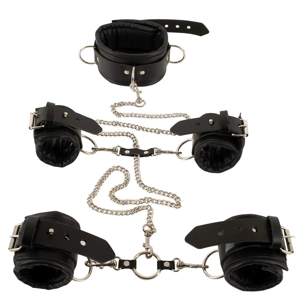 ZADO - Fessel-Set aus Leder