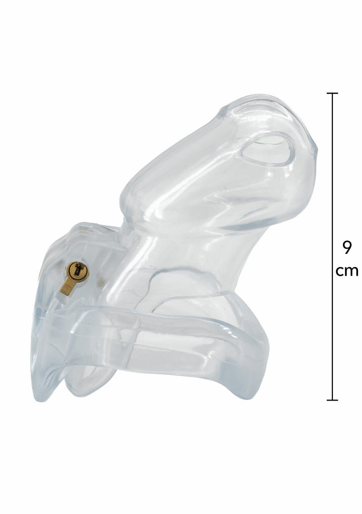 Hidden Desire Clear Control Cock Cage Long 4