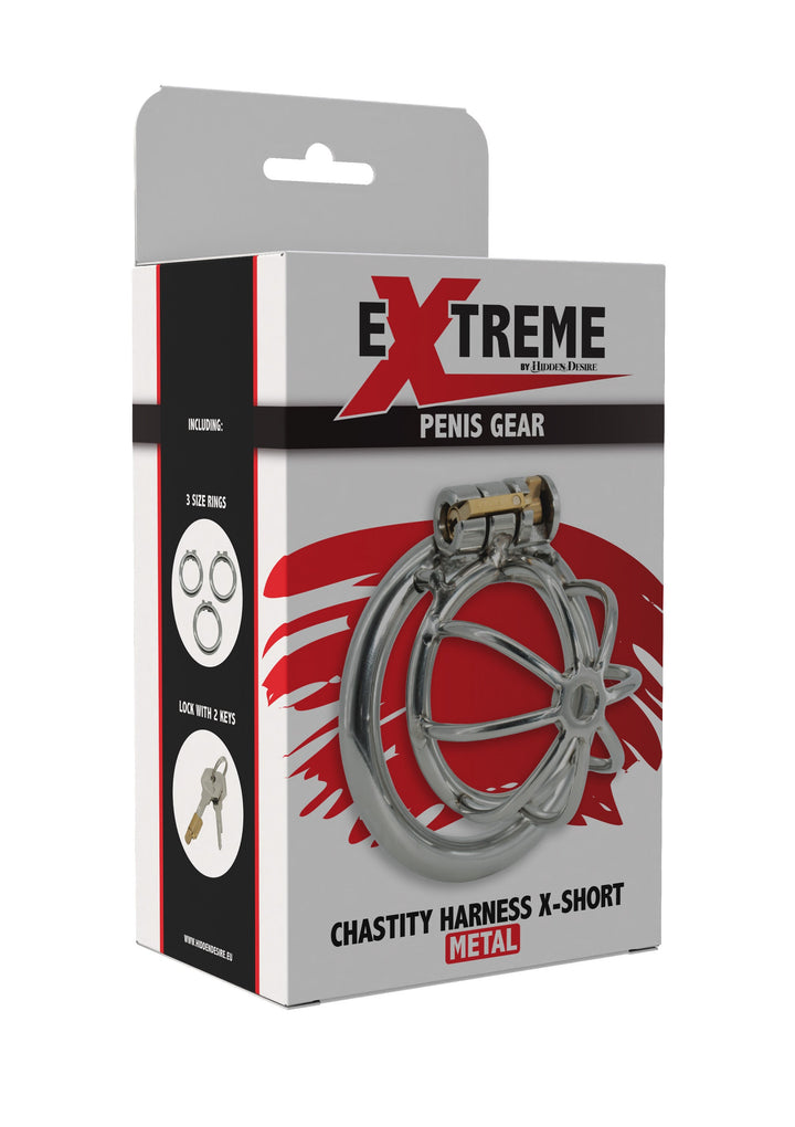 Hidden Desire Chestity Cock Harness X-Short 3