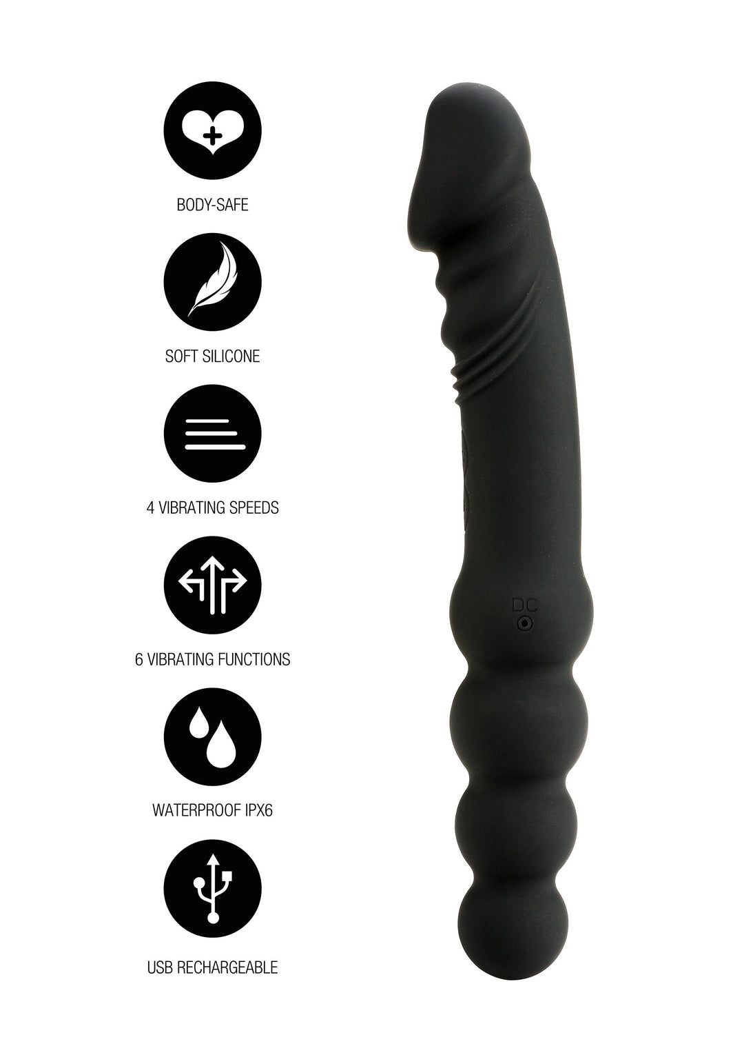 Hidden Desire Dual Sided Anal Vibrator 7