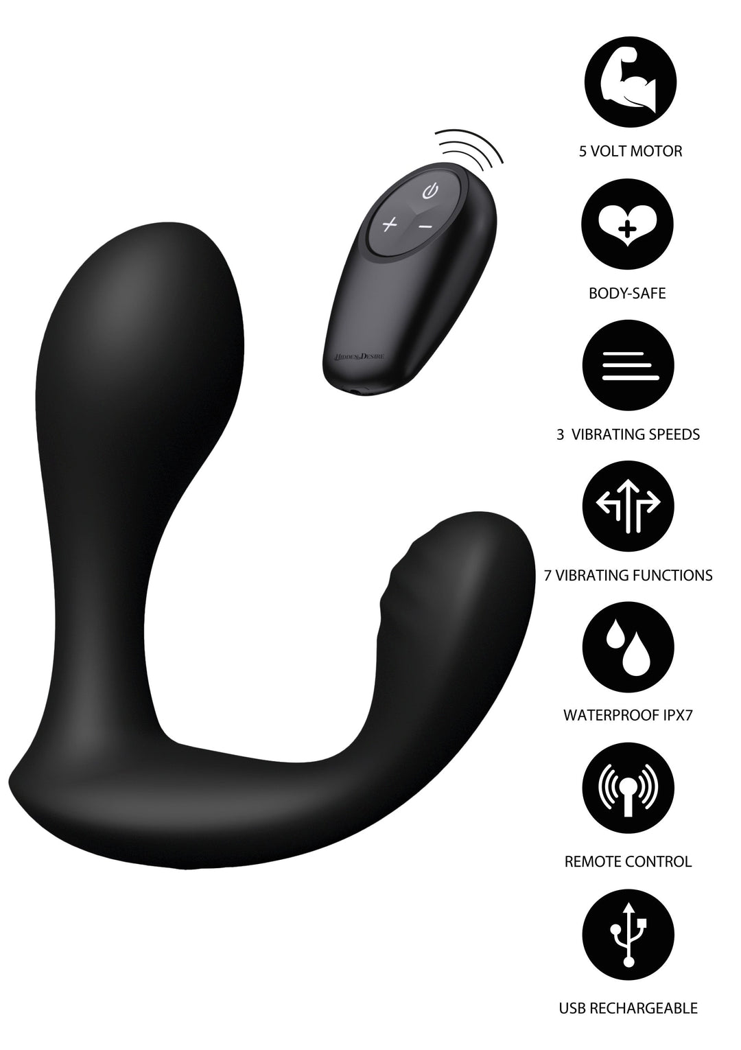 Hidden Desire Bullseye Prostate Plug 5