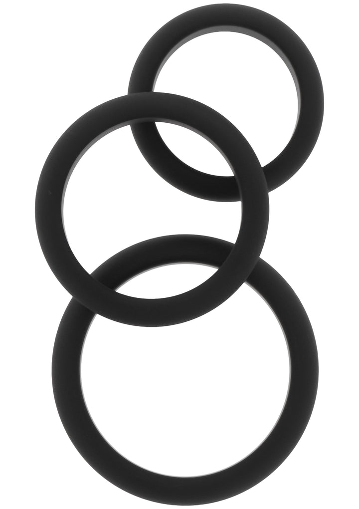 Hidden Desire Stamina Premium C-Rings 3 Pcs Set 3