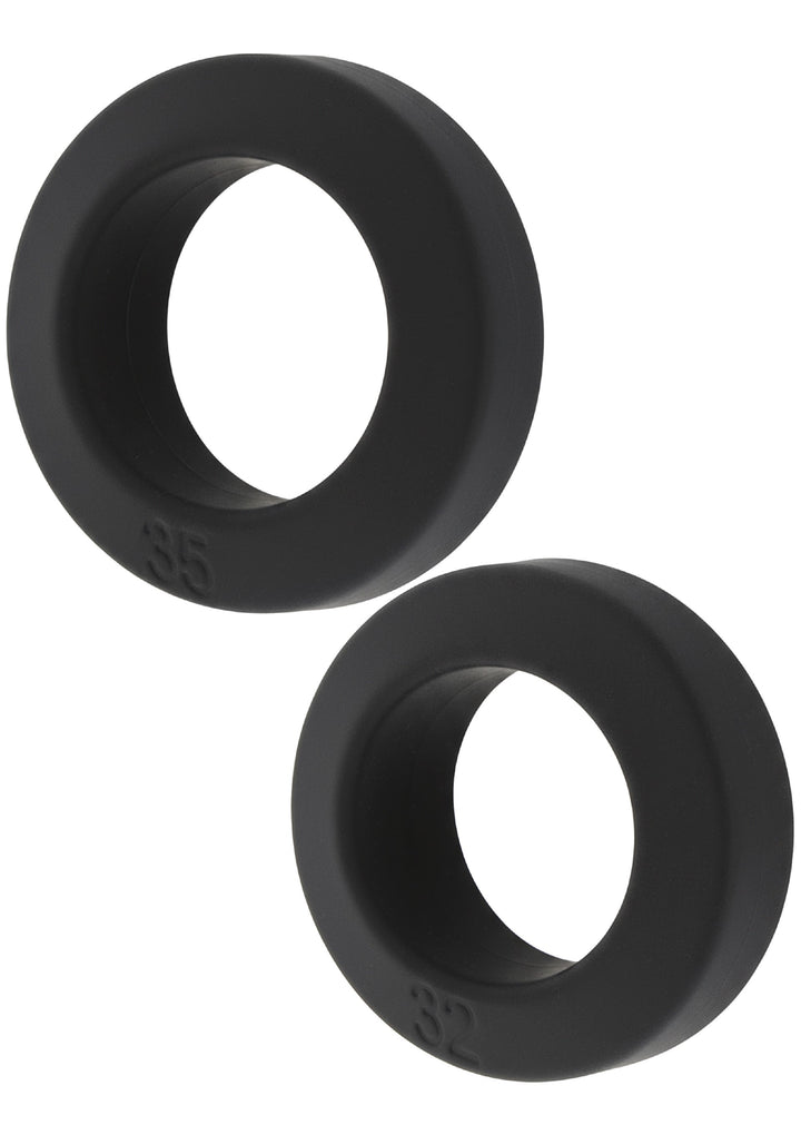Hidden Desire Double Stackers C-Rings 2 Pcs Set L