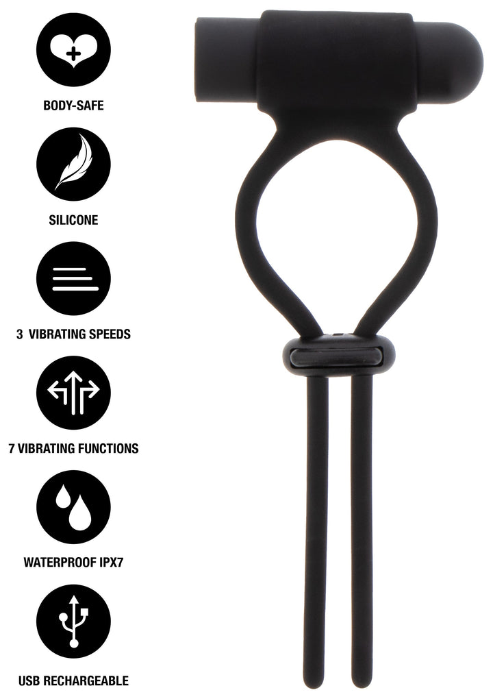Hidden Desire Vibrating & Adjustable C-Ring 7