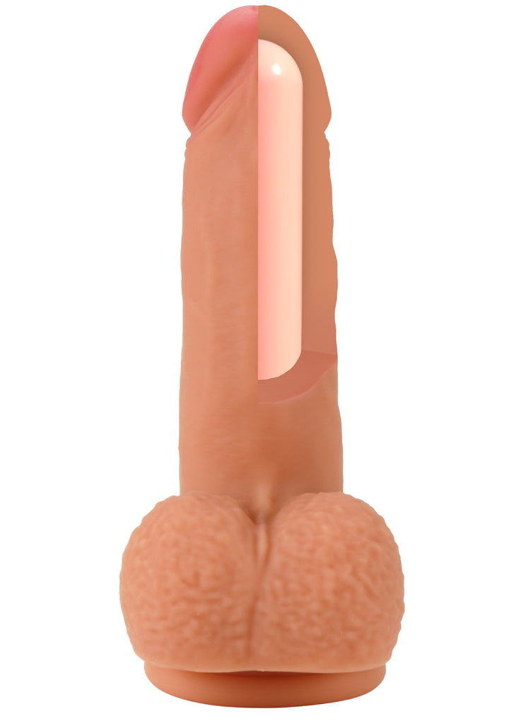 Hidden Desire Realistic Dildo Liquid Silicone 18 cm 4