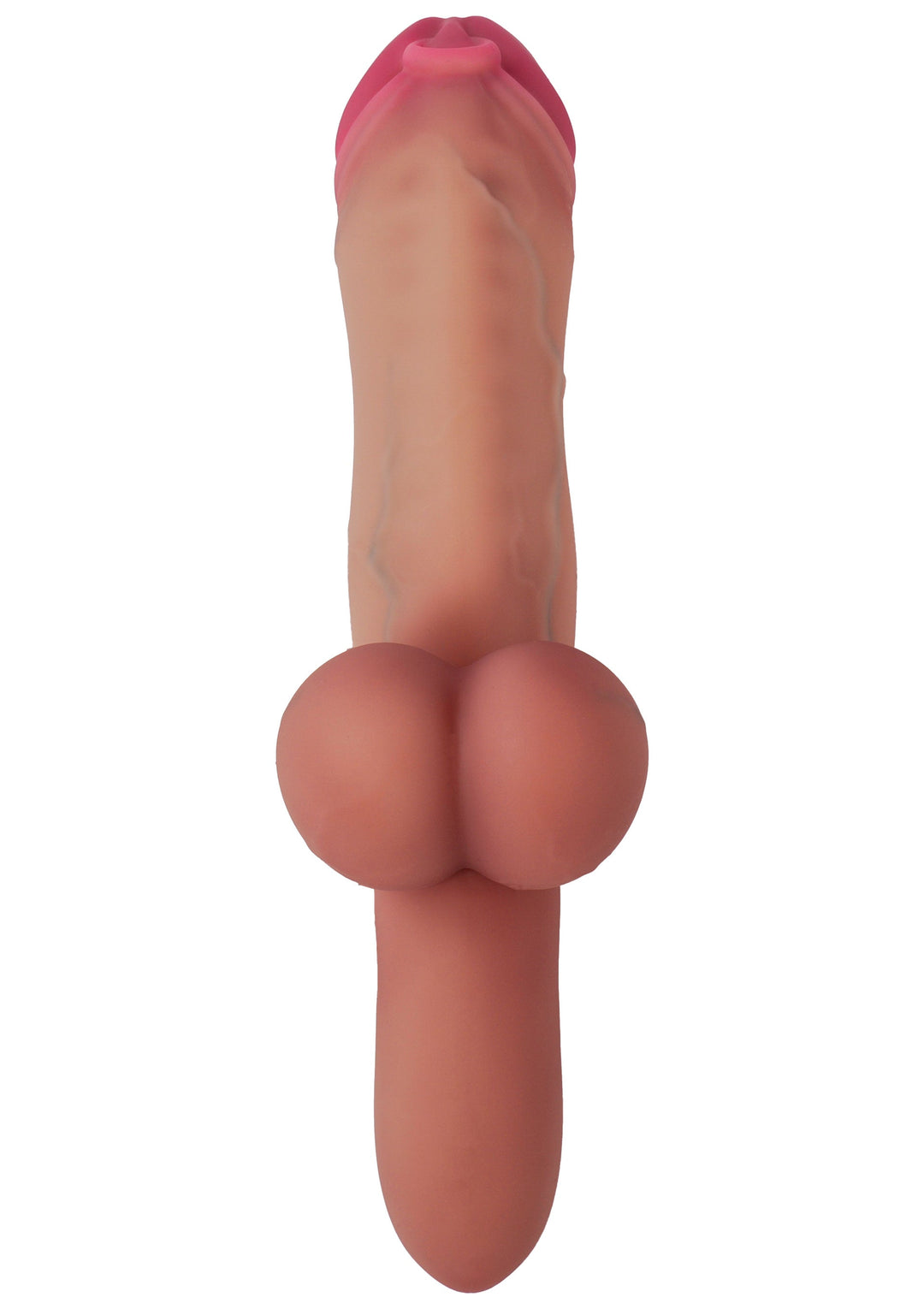 Hidden Desire Pierced Punisher Vibrating Dildo Liquid Silicone 5
