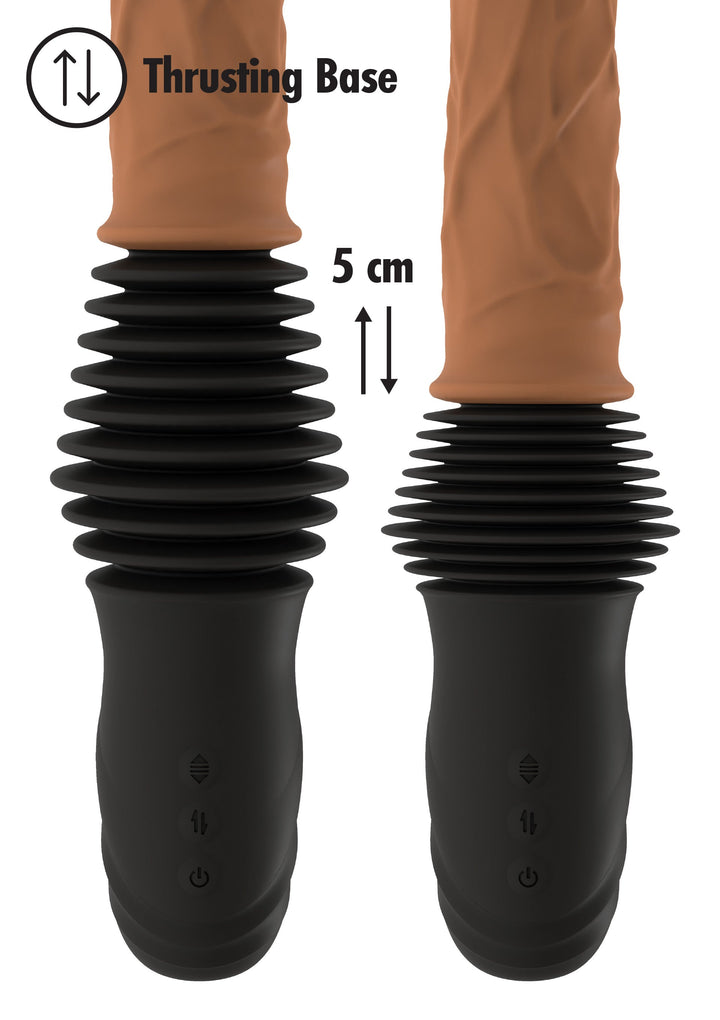 Hidden Desire Realistic Double Thrusting Vibrator 7