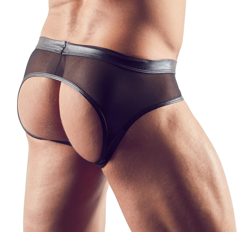 Svenjoyment - Pofreier teiltransparenter Herrn-Slip