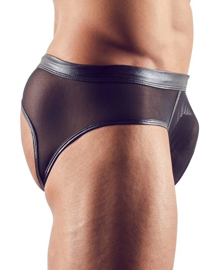 Svenjoyment - Pofreier teiltransparenter Herrn-Slip