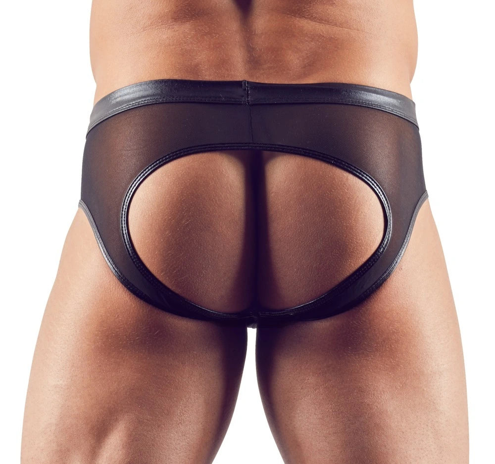 Svenjoyment - Pofreier teiltransparenter Herrn-Slip