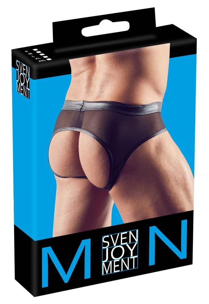 Svenjoyment - Pofreier teiltransparenter Herrn-Slip
