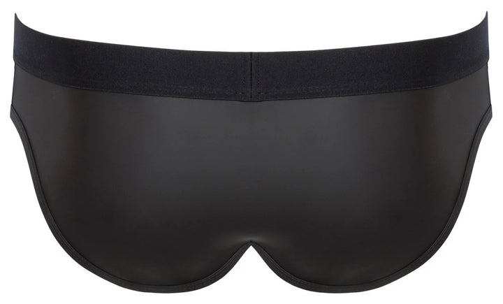 Svenjoyment - Herrn-Slip teiltransparent schwarz