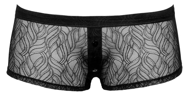 Svenjoyment - Boxershorts aus Stretch-Spitze schwarz