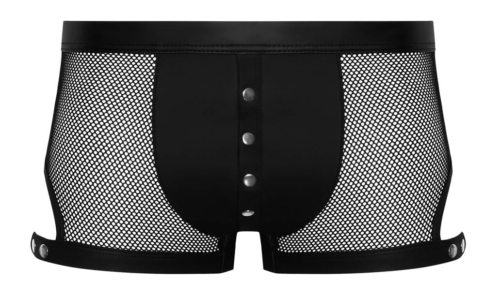 Svenjoyment - Netz-Pants teiltransparent schwarz