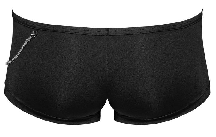 Svenjoyment - Shorts im schwarz-weißen Service-Style