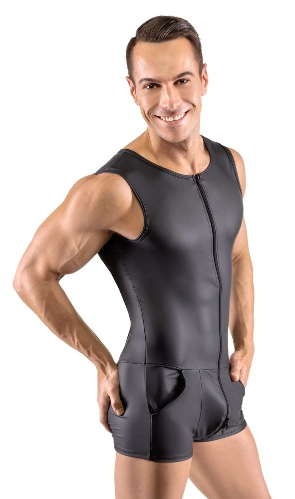 Svenjoyment - Kurzoverall ärmellos für Herrn