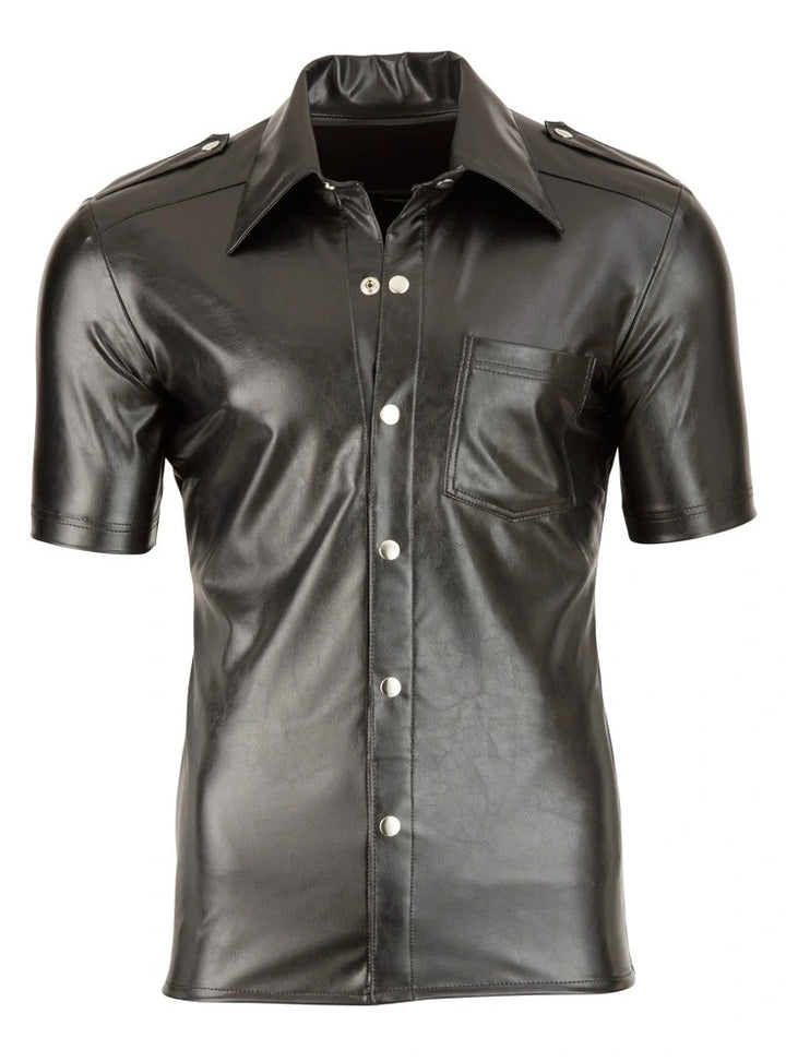 Svenjoyment - Kurzarm-Shirt im Uniform-Look