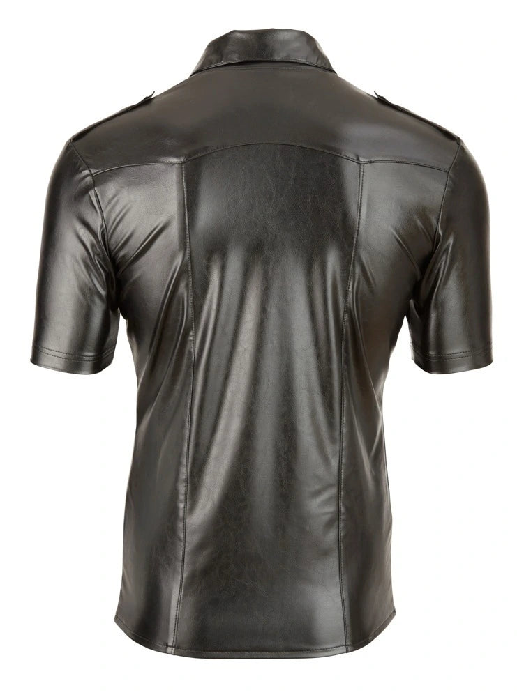 Svenjoyment - Kurzarm-Shirt im Uniform-Look