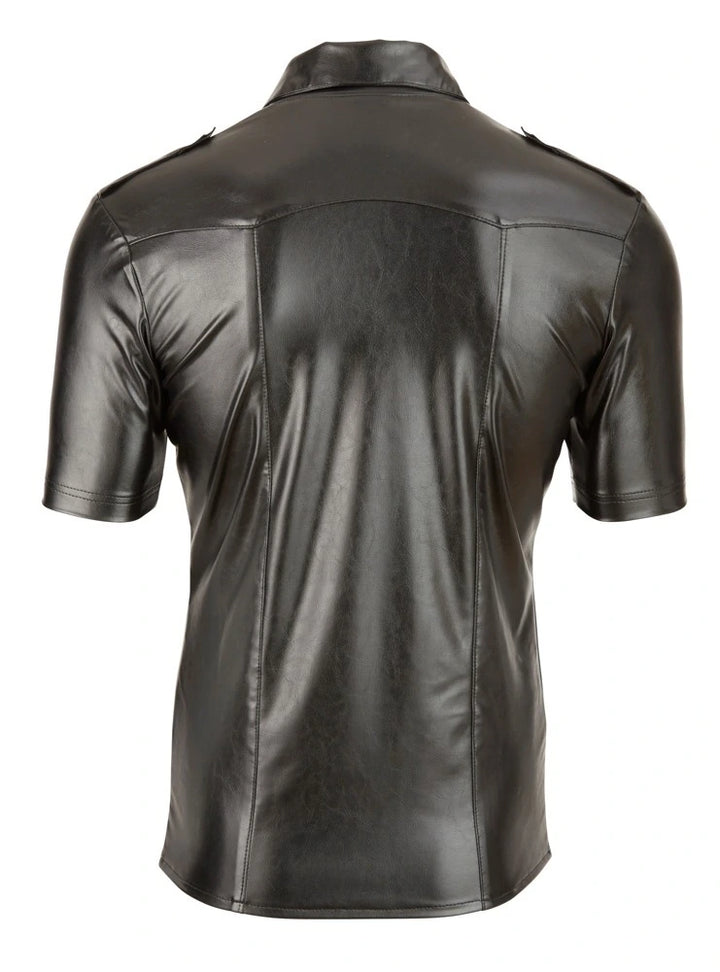 Svenjoyment - Kurzarm-Shirt im Uniform-Look