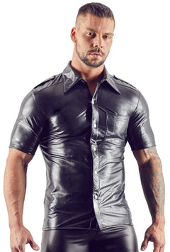 Svenjoyment - Kurzarm-Shirt im Uniform-Look