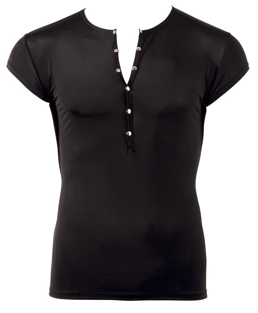 Svenjoyment - Teiltransparentes Shirt aus Mikrofaser